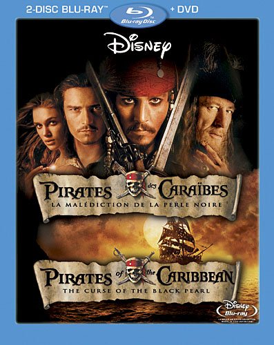 Pirates 1: The Curse of the Black Pearl (Blu-ray)