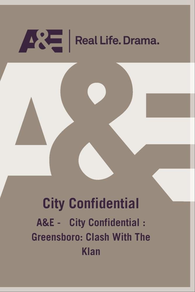A&E - City Confidential (DVD)