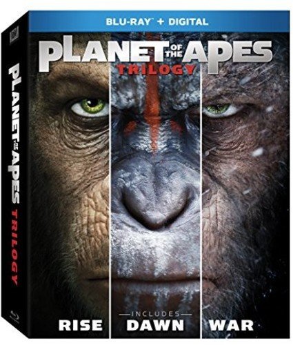 Planet of the Apes 1-3 Trilogy (Blu-ray)