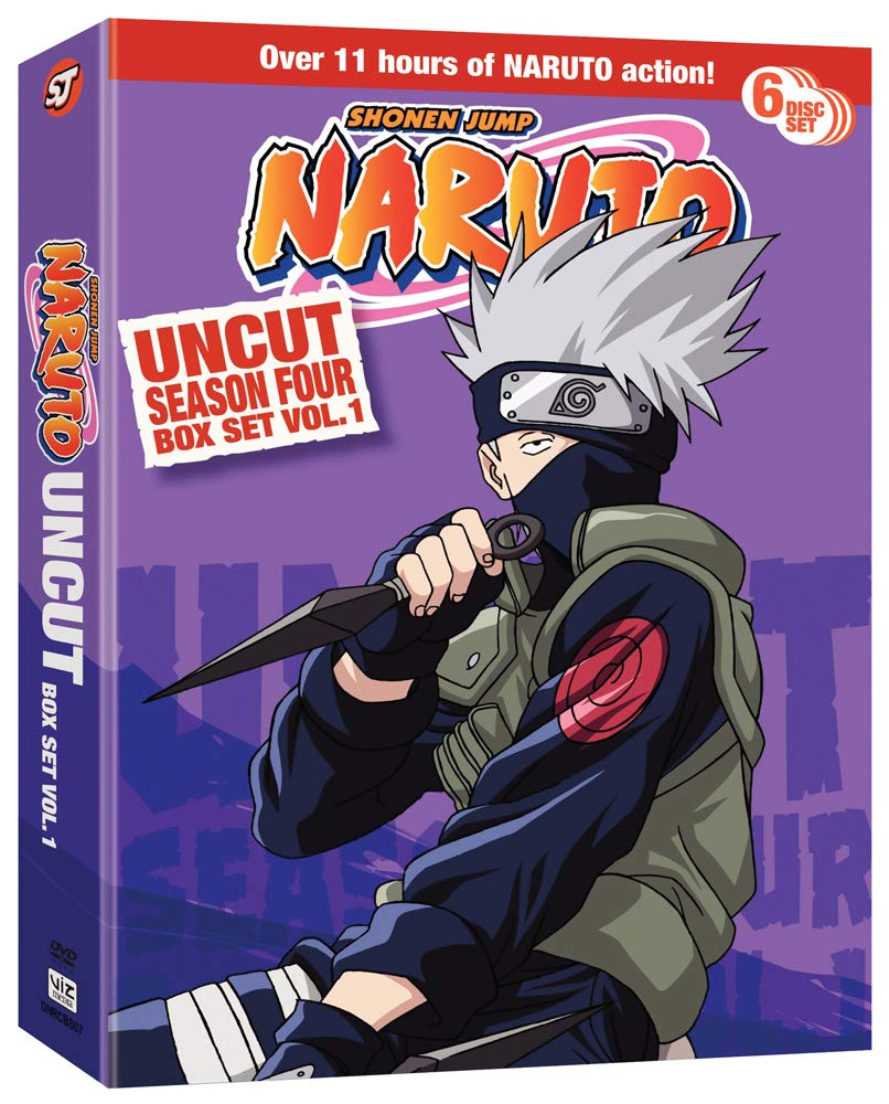 Naruto Uncut Season 4 Vol 1 (DVD)