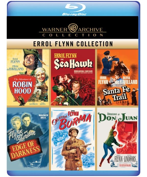 Errol Flynn - 6 Film Collection (Blu-ray)