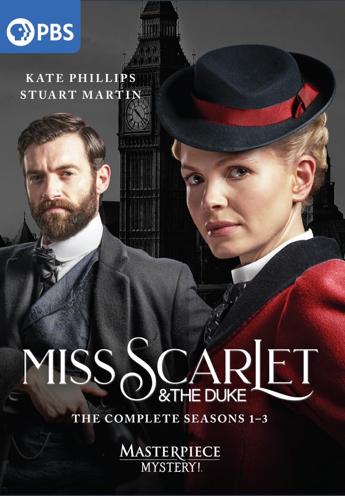 Masterpiece Mystery: Miss Scarlet and the Duke Seasons 1-3 (DVD)