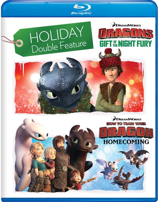 How to Train Your Dragon: Gift of the Night Fury/Homecoming Holiday Double Feature (Blu-ray)