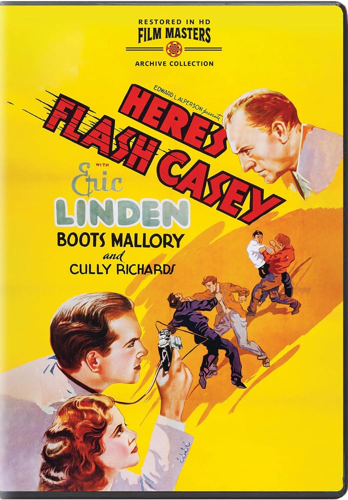 Here's Flash Casey (1938) | Newly Restored Archive Collection (DVD)