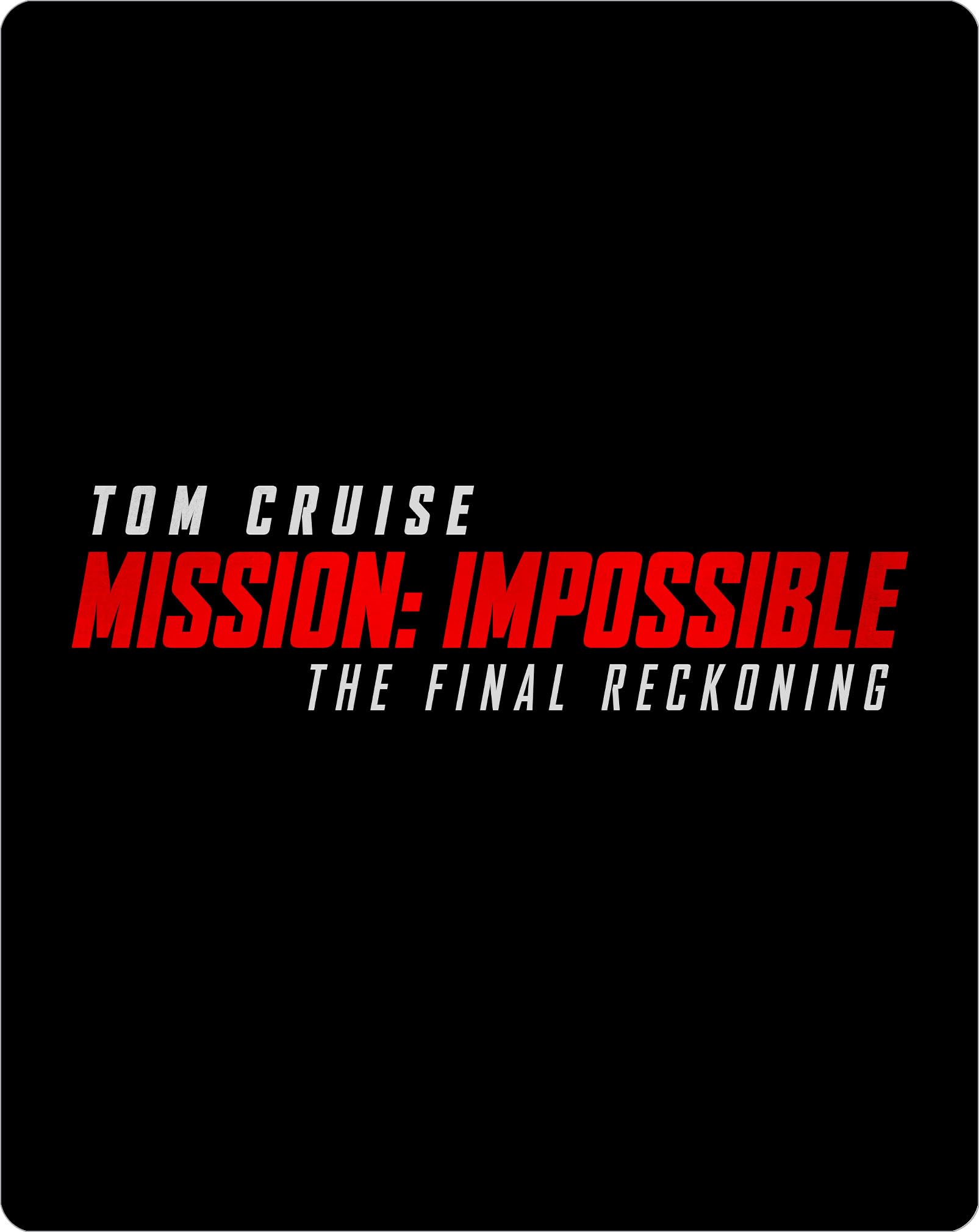 Mission: Impossible - The Final Reckoning [Steelbook] (4K Ultra HD)