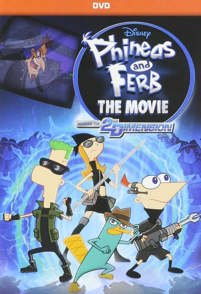Phineas & Ferb - Across the Second Dimension (DVD)