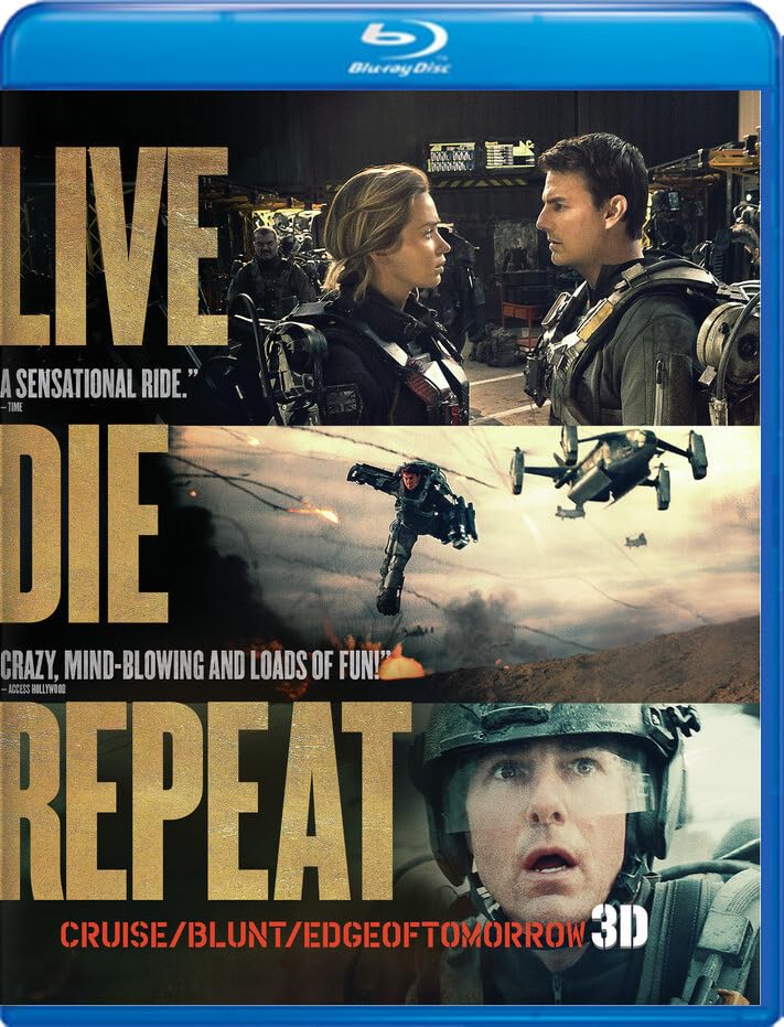 Live Die Repeat: Edge Of Tomorrow (Blu-ray)