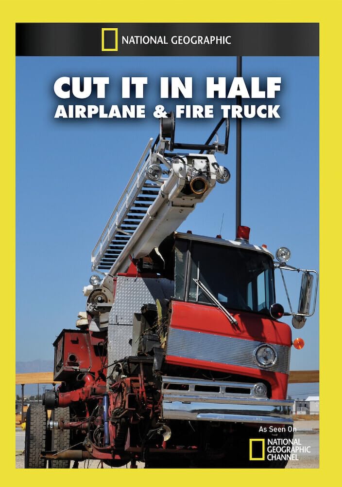 Cut It in Half: Airplane and Fire Truck (DVD)