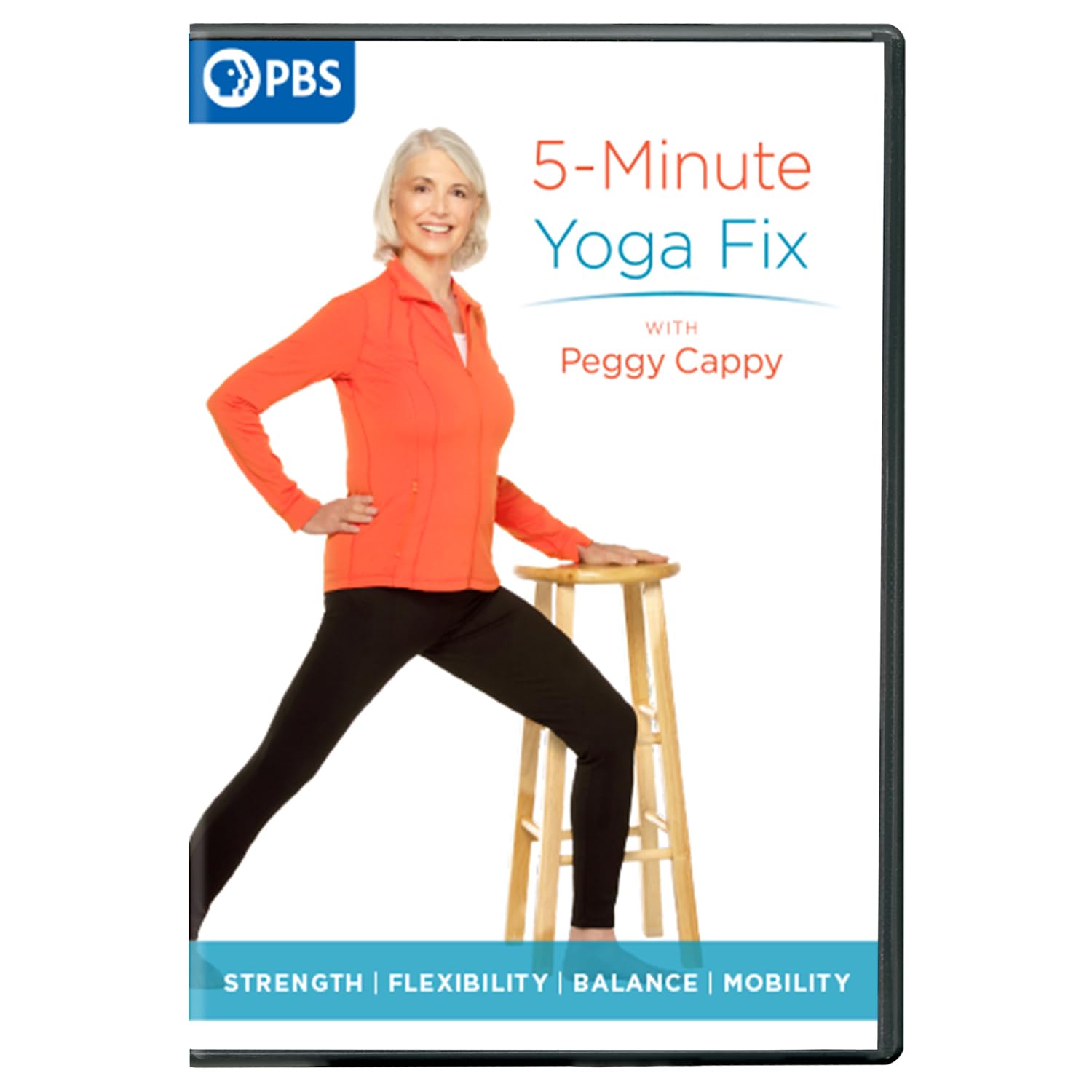 5-Minute Yoga Fix with Peggy Cappy (DVD)