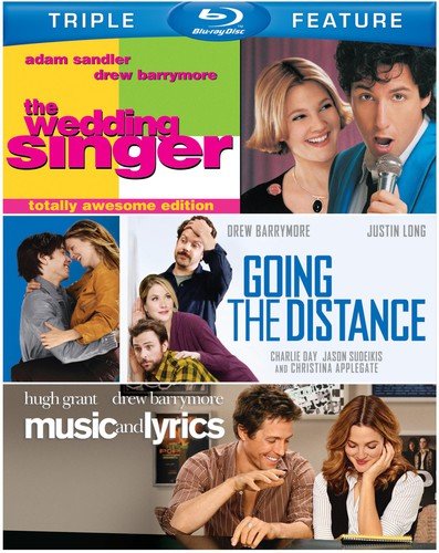Wedding Singer, Going the Distance, Music & Lyrics (Blu-ray)