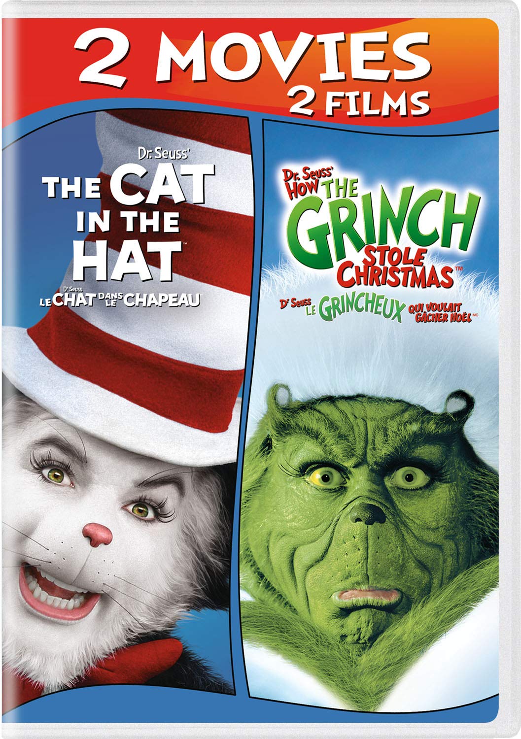 Dr. Seuss' Cat in the Hat/Dr. Seuss' How the Grinch Stole Christmas (DVD)