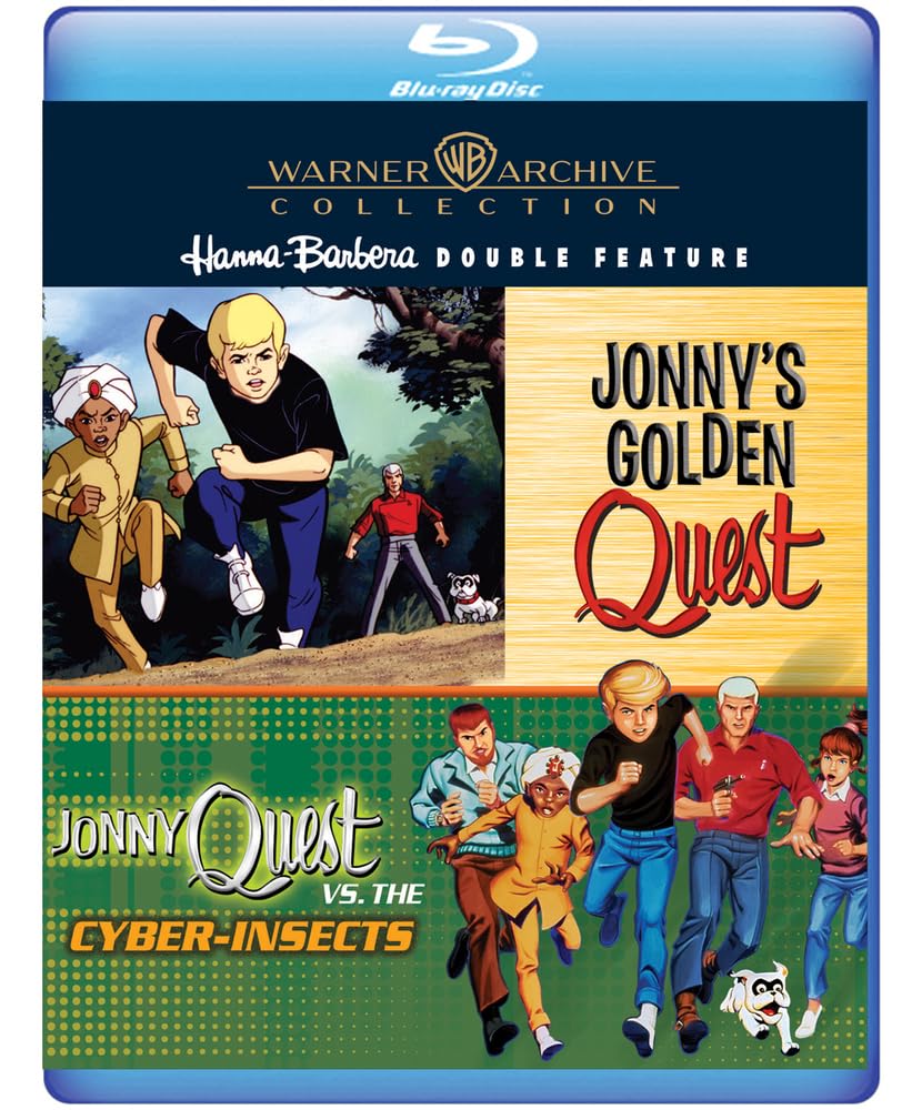 Jonny's Golden Quest / Jonny Quest vs. the Cyber-Insects (Blu-ray)