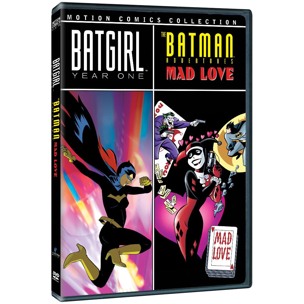 Batgirl Year One, Batman Mad Love Motion Comic (DVD)