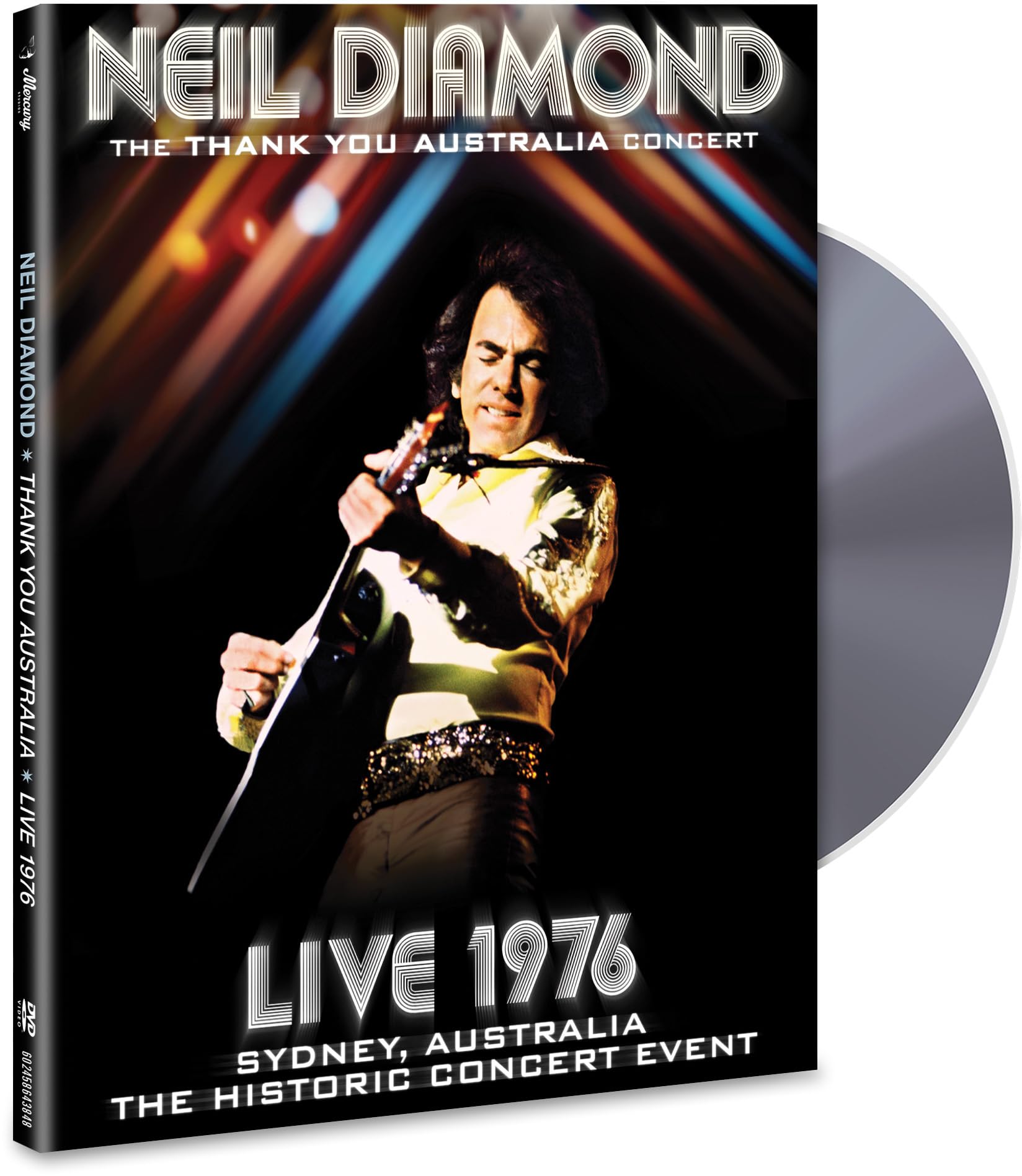 Thank You,the Live 1976 by Diamond,Neil (DVD)