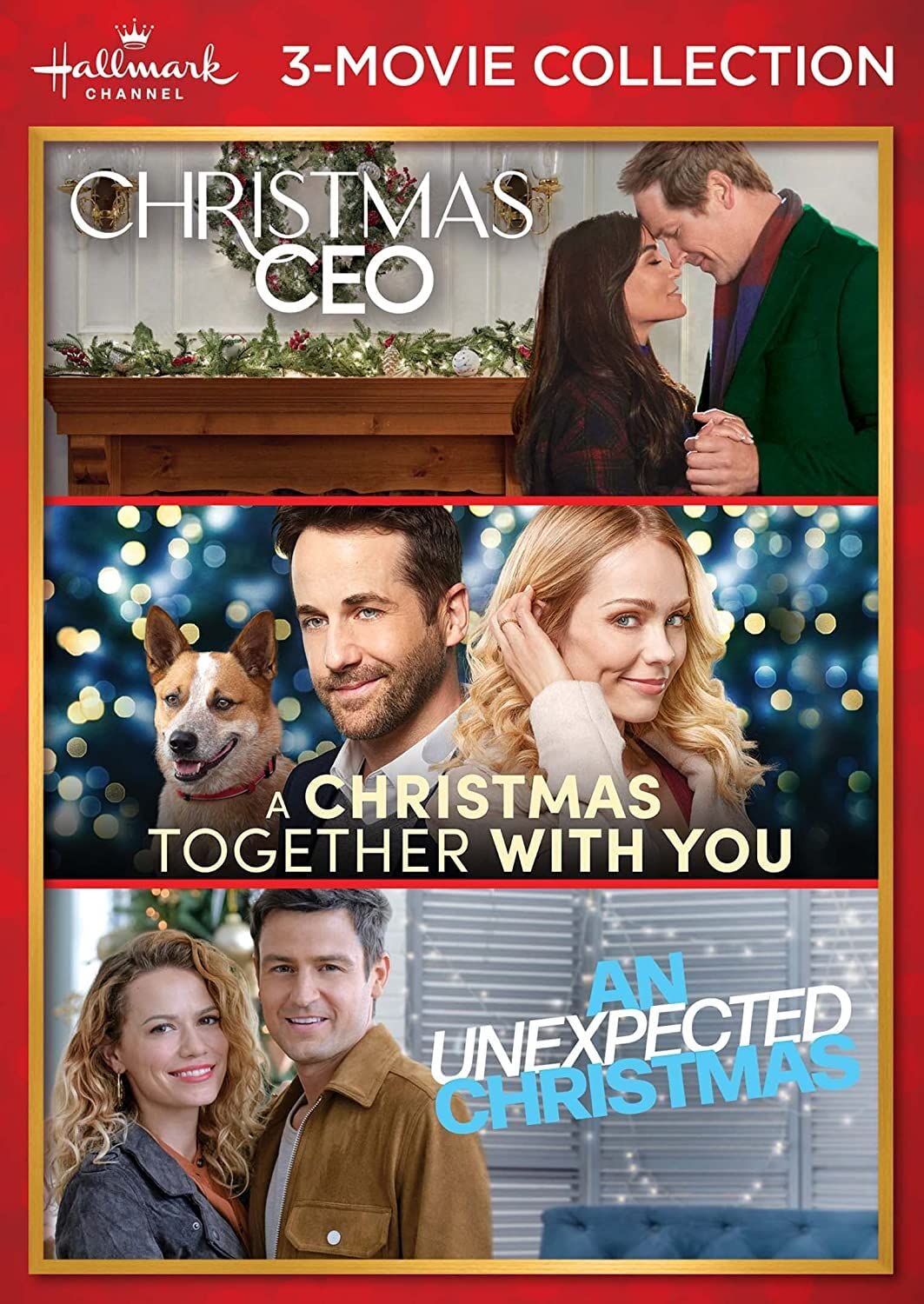Hallmark 3-Movie Collection: Christmas Ceo/Christmas Together/Unexpected Christmas (DVD)