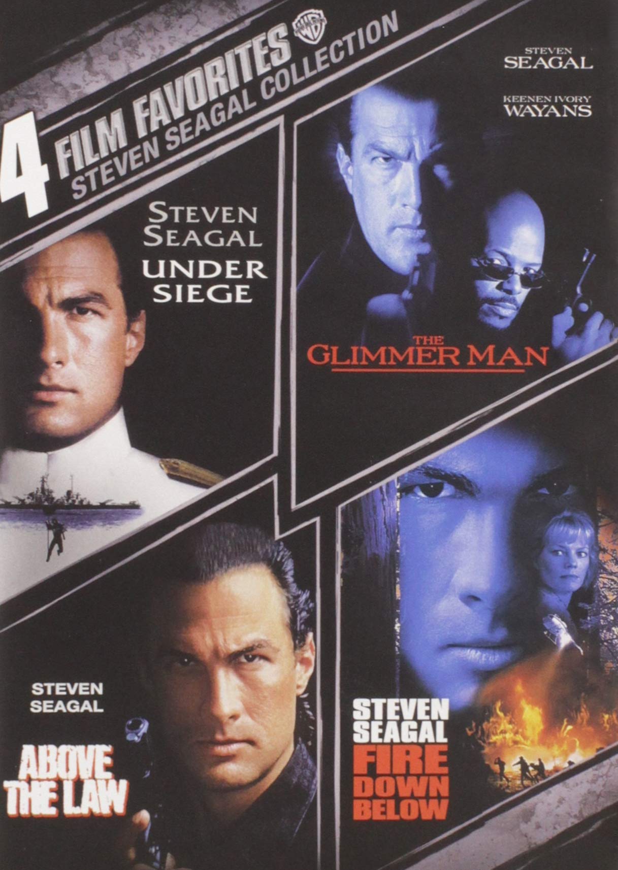 4 Film Favorites: Steven Seagal (DVD)
