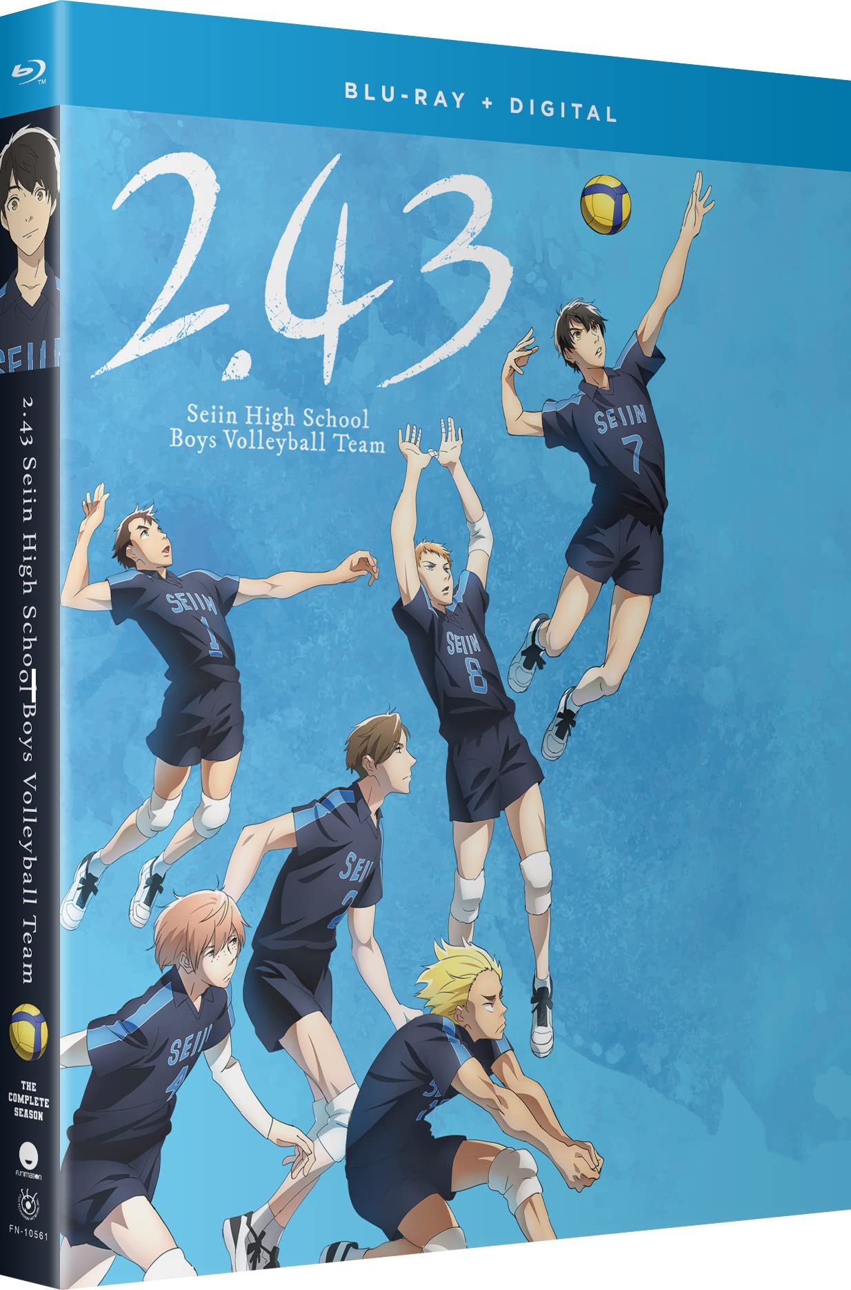 2.43: Seiin High School Boys Volleyball Team Complete Season (Blu-ray)
