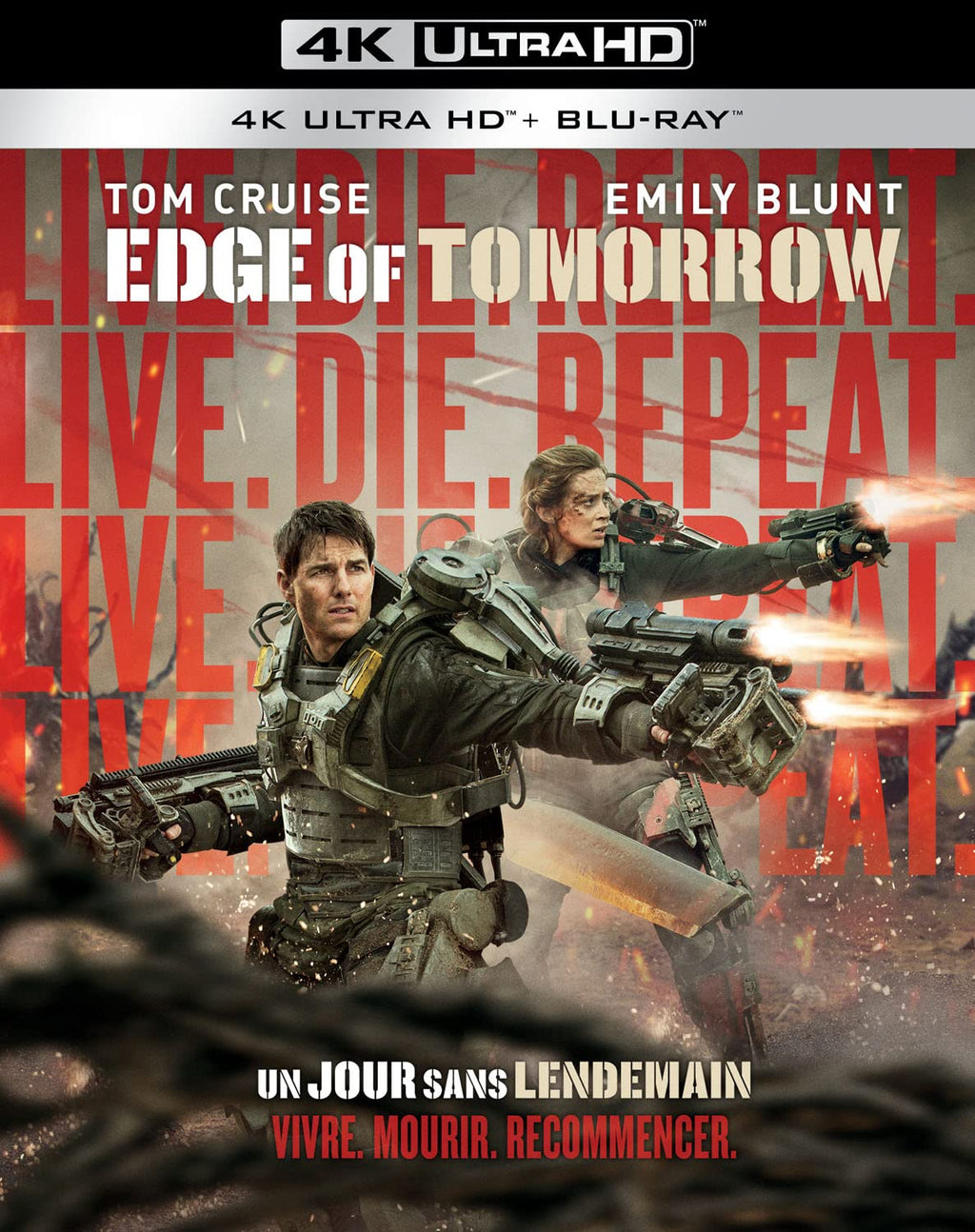 Live. Die. Repeat: Edge of Tomorrow (4K Ultra HD)