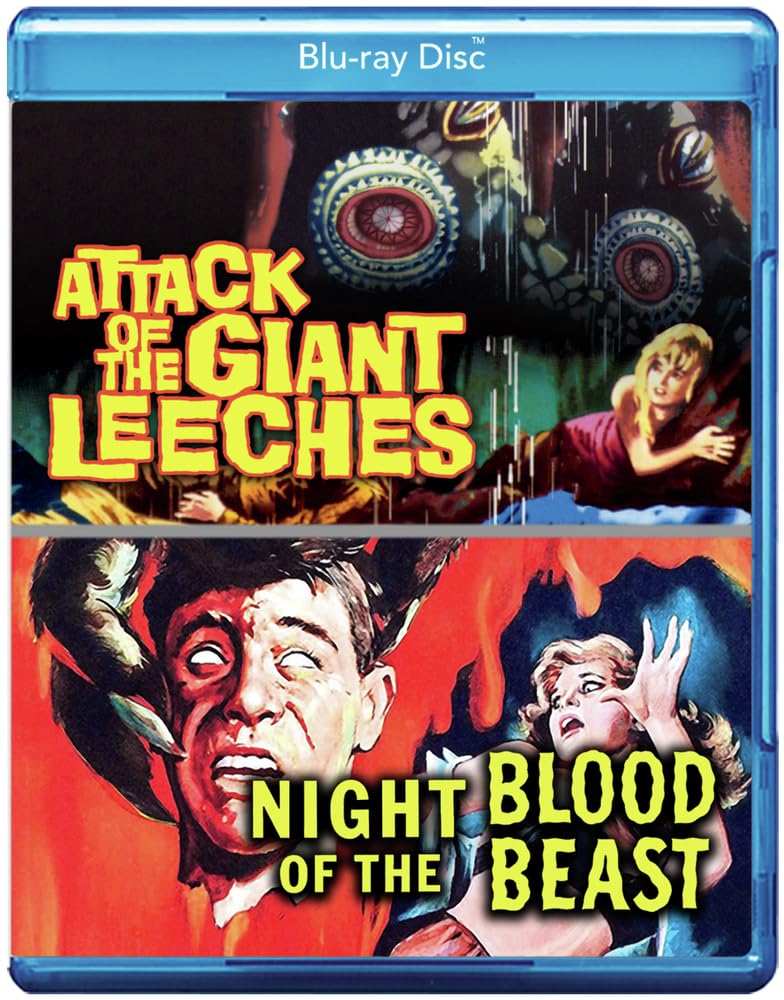 Attack of the Giant Leeches / Night of Blood Beast (Blu-ray)