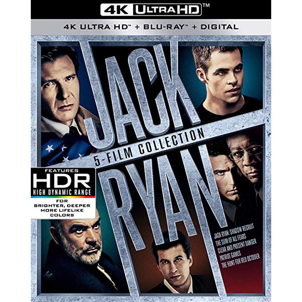 Jack Ryan 5-Movie Collection (4K Ultra HD)