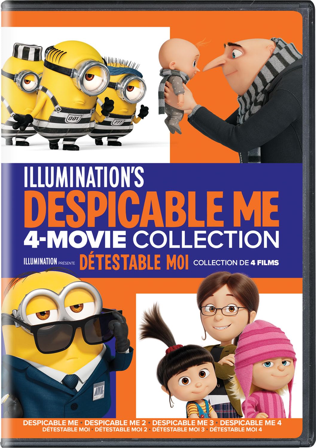 Despicable Me 4 Movie Collection (DVD)