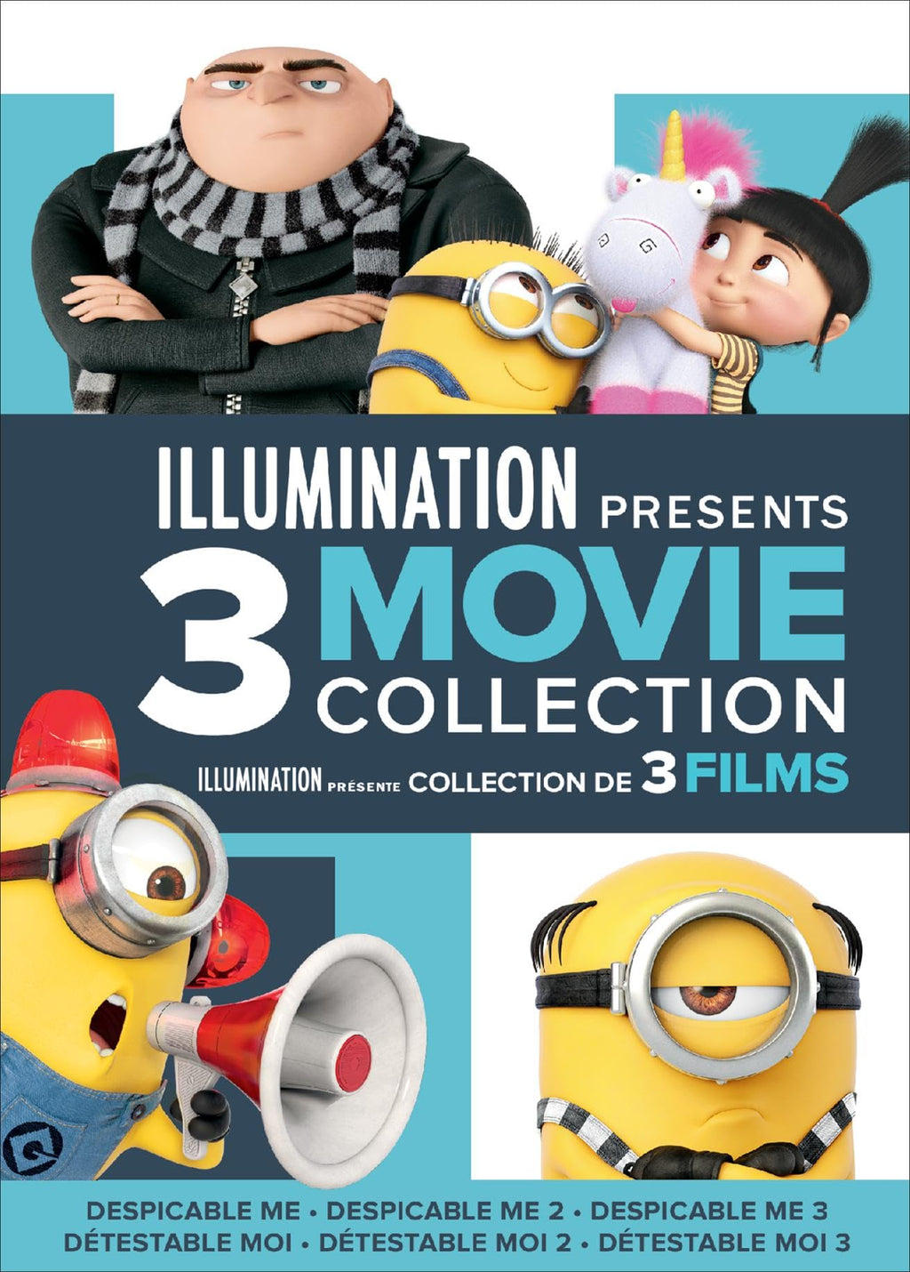 Illumination Presents: Despicable Me/Despicable Me 2/Despicable Me 5 (DVD)