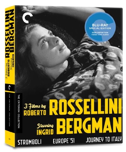 3 Films by Roberto Rossellini Starring Ingrid Bergman (Blu-ray)