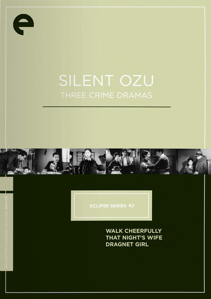 Eclipse Series 42: Silent Ozu - Three Crime Dramas (DVD)