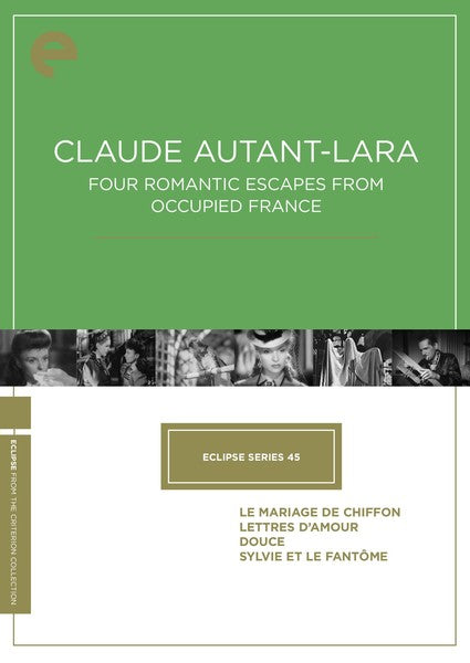 Eclipse Series 45: Claude Autant-Lara-Four Romantic Escapes from Occupied France (DVD)
