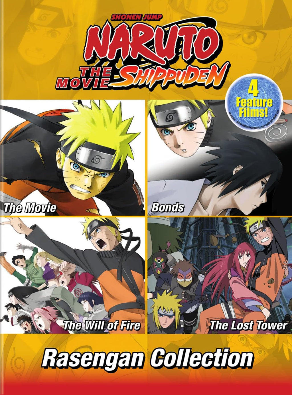 Naruto Shippuden: The Movie: Rasengan Collection (DVD)