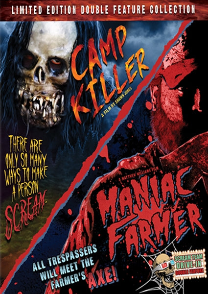 Camp Killer and Maniac Farmer Double Feature (Blu-ray)