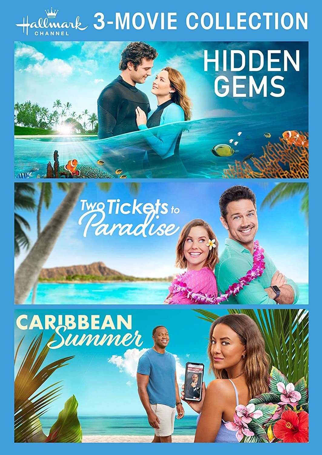 Hallmark Collection: Hidden Gems/Two Tickets to Paradise/Caribbean Summer (DVD)