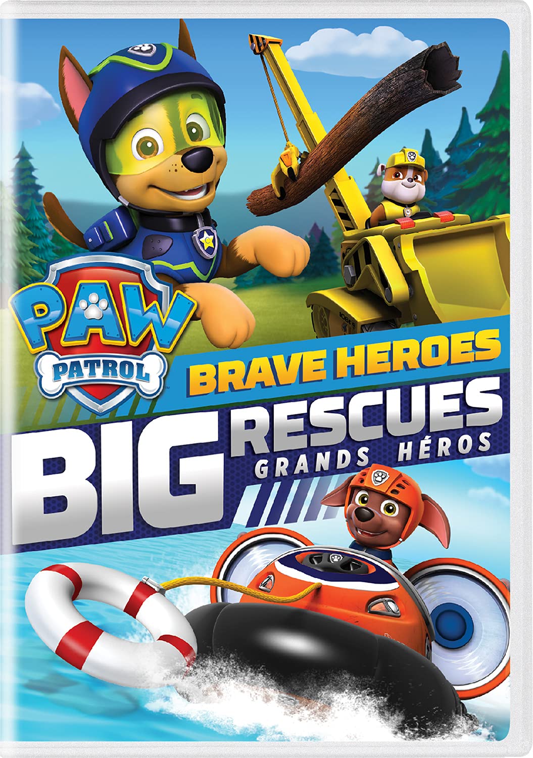 Paw Patrol: Brave Heroes Big Rescues (DVD)