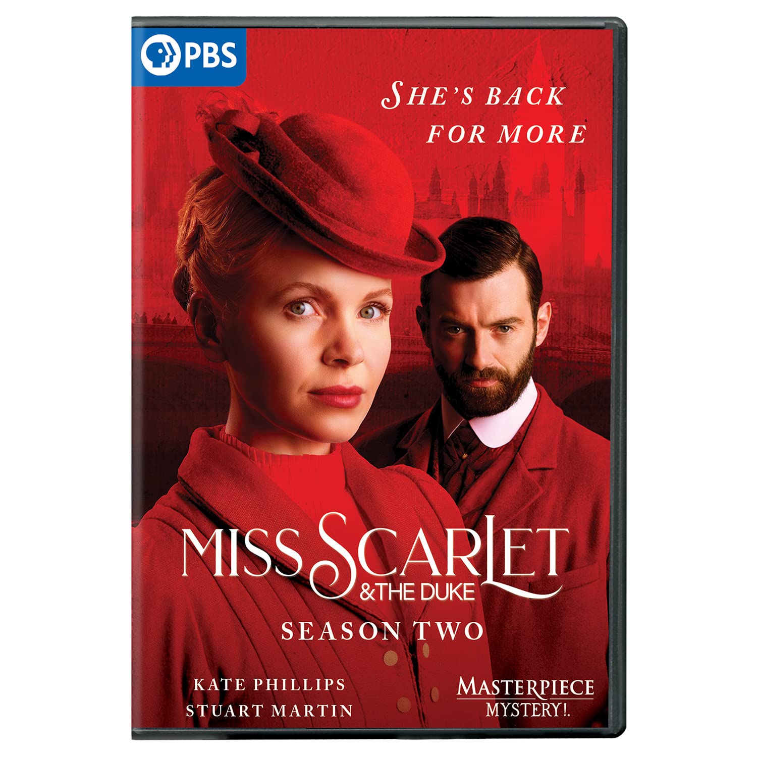 Masterpiece Mystery!: Miss Scarlet and the Duke - Season 2 (DVD)