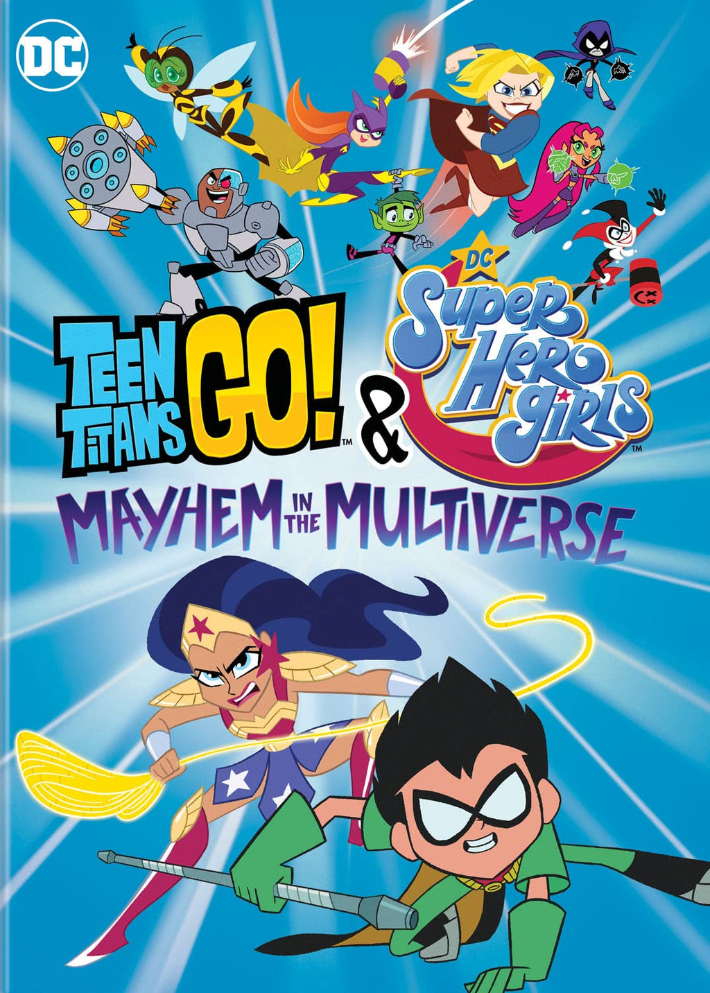 Teen Titans Go & DC Super Hero Girls-Mayhem in the Multiverse (DVD)