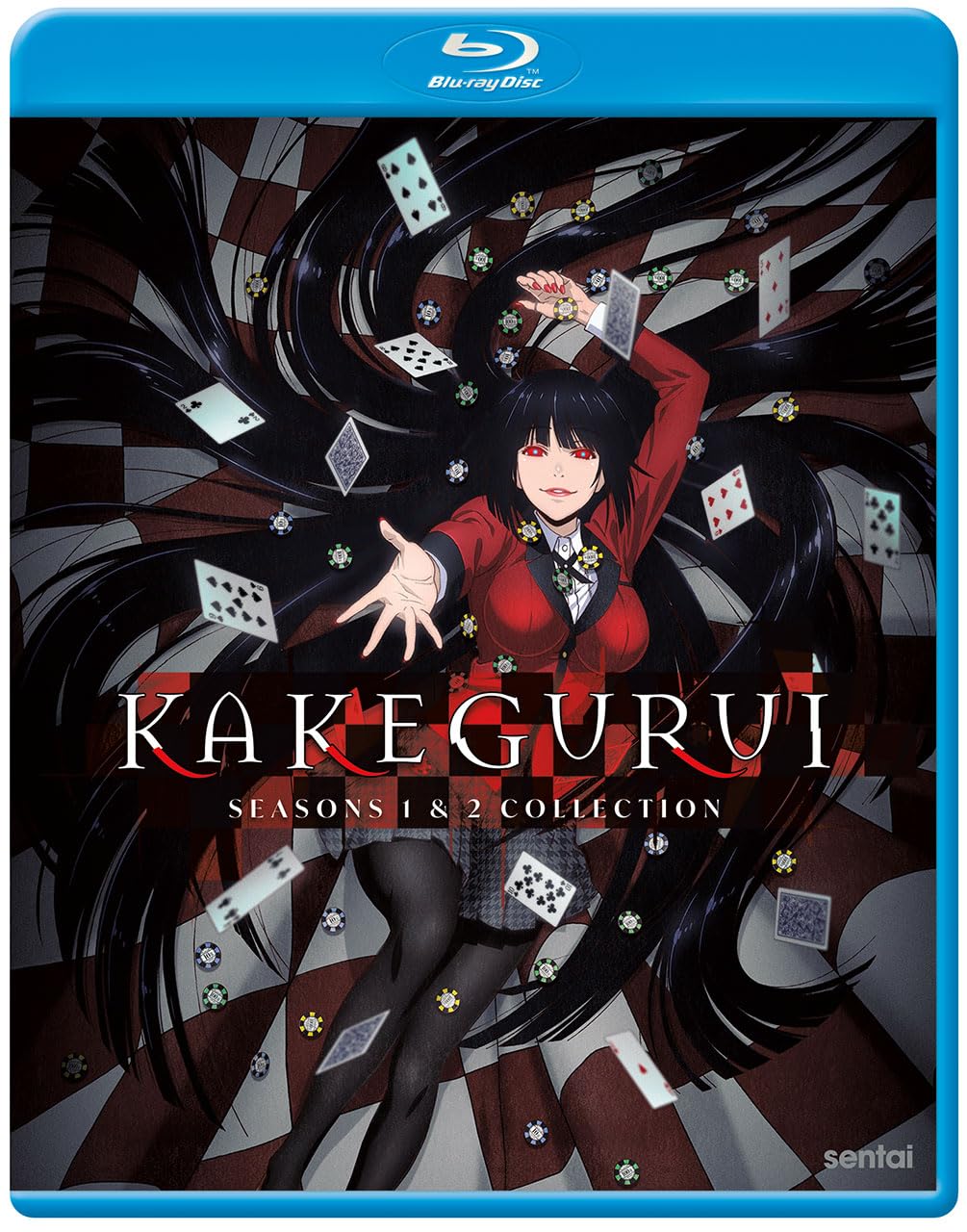 Kakegurui: Season 1 & 2 Complete Collection (Blu-ray)