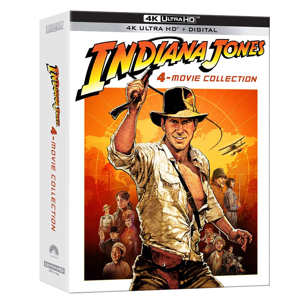 Cinema 1 Inc. Indiana Jones 4-Movie Collection (4K Ultra HD)