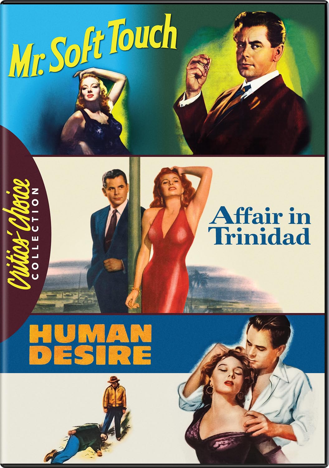 Glenn Ford Crime Triple Feature - Mr Soft Touch (DVD)