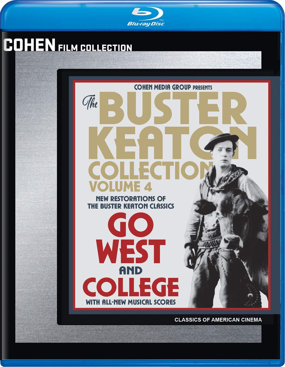 Buster Keaton Collection, Volume 4 (Blu-ray)
