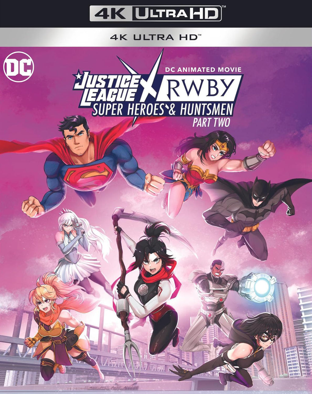 Justice League X Rwby: Super Heroes and Huntsmen Part 2 (4K Ultra HD)