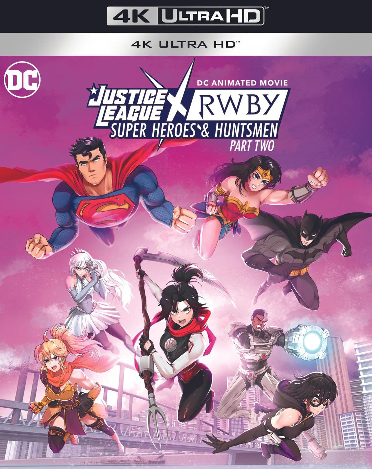 Justice League X Rwby: Super Heroes and Huntsmen Part 2 (4K Ultra HD)