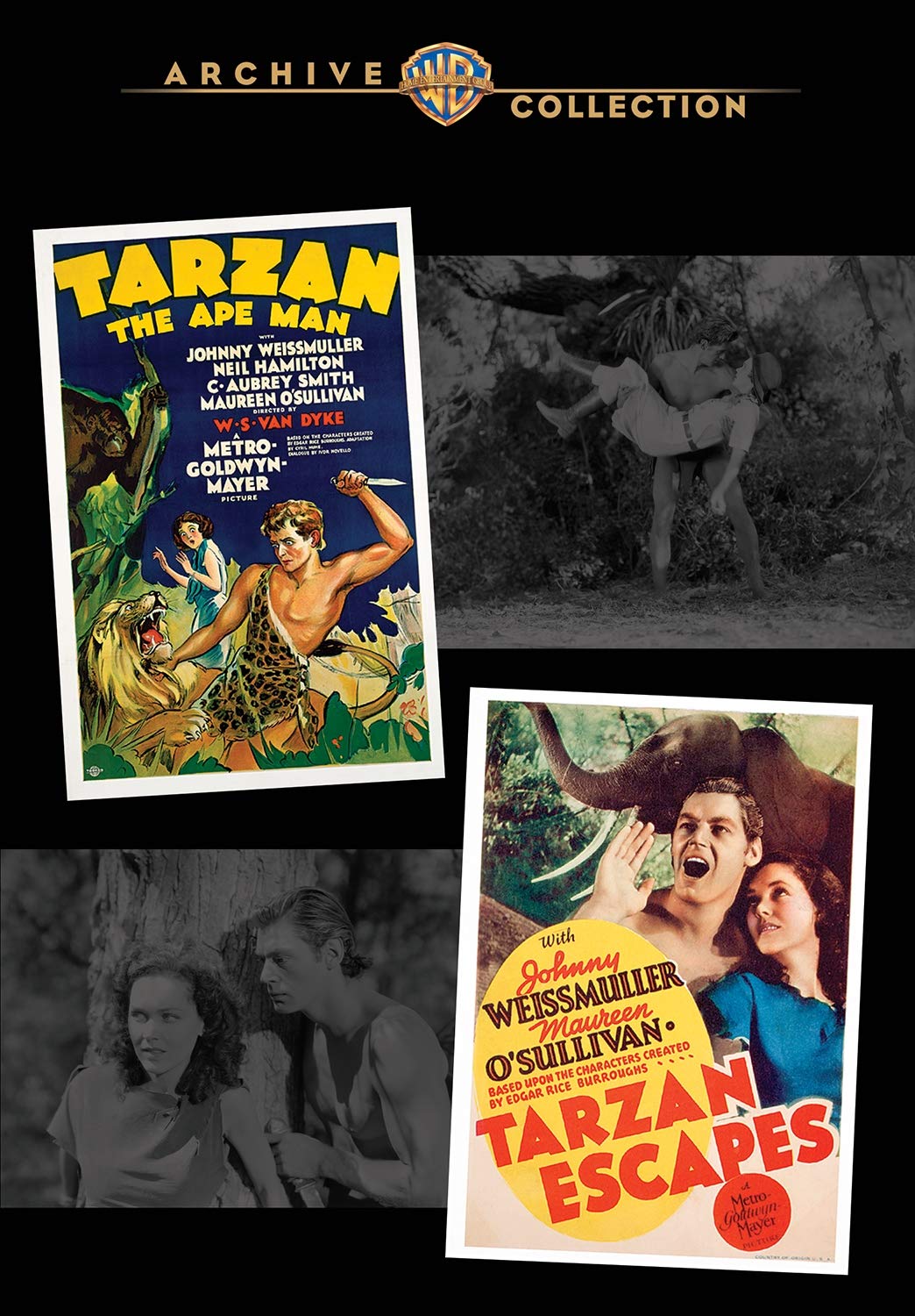 Tarzan the Ape Man / Tarzan Escapes (DVD)