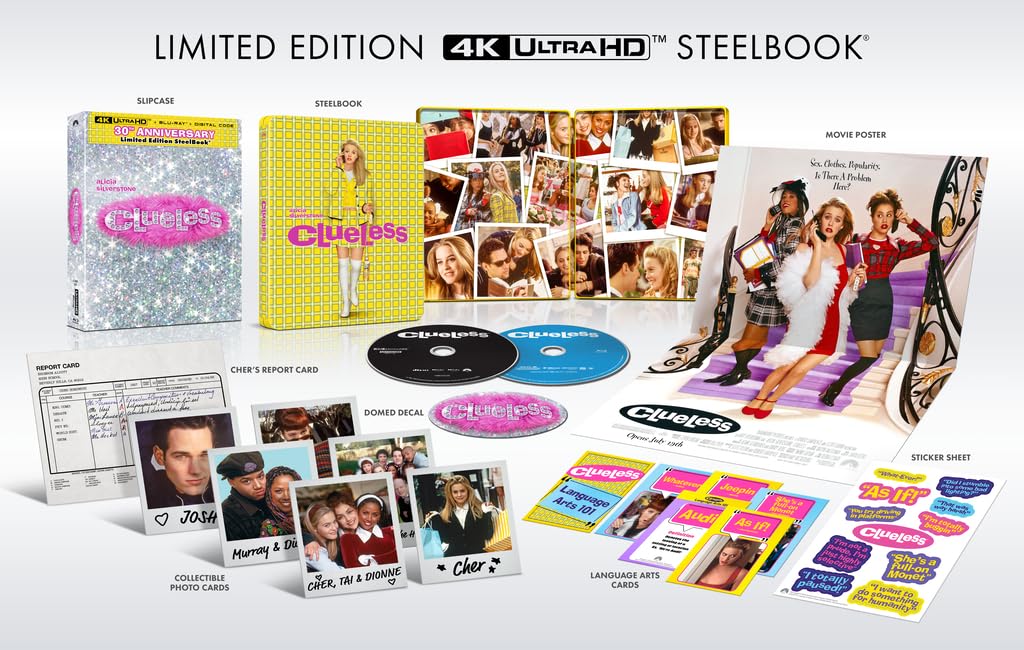 Clueless 30Th Anniversary Steelbook (4K Ultra HD)