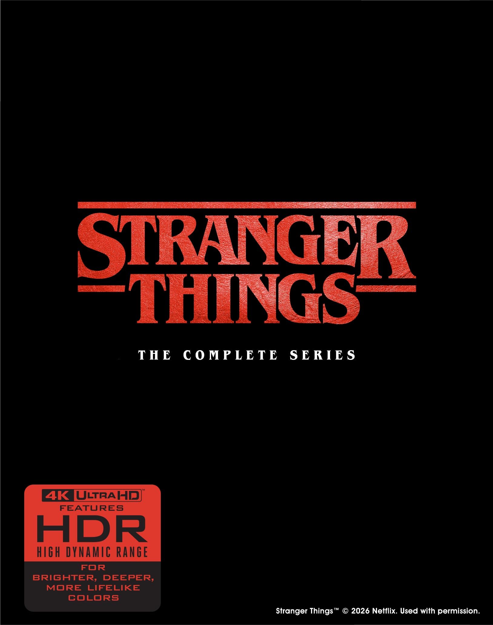 Stranger Things: Complete Series (4K Ultra HD)