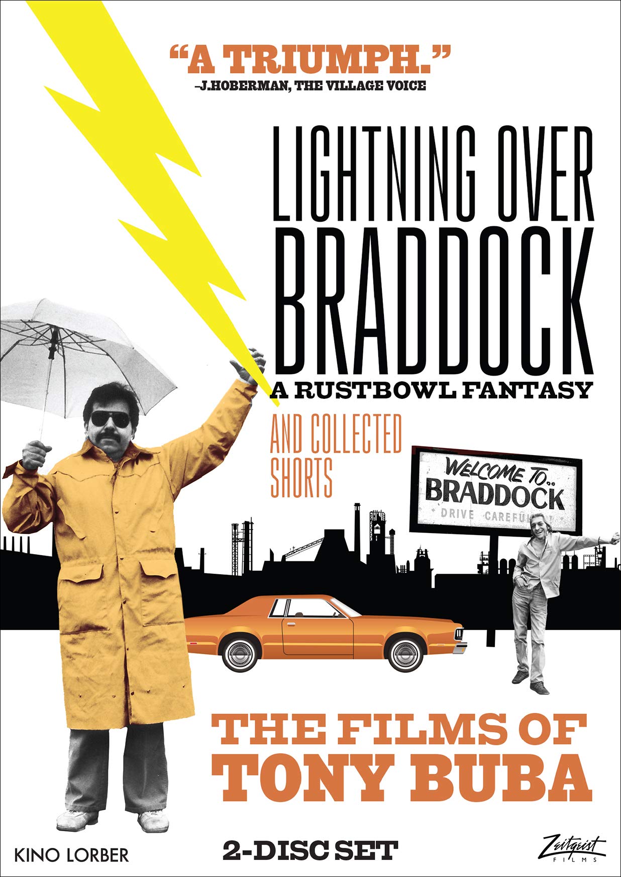 Lightning Over Braddock and Collected Shorts: The Films of Tony Buba (DVD)