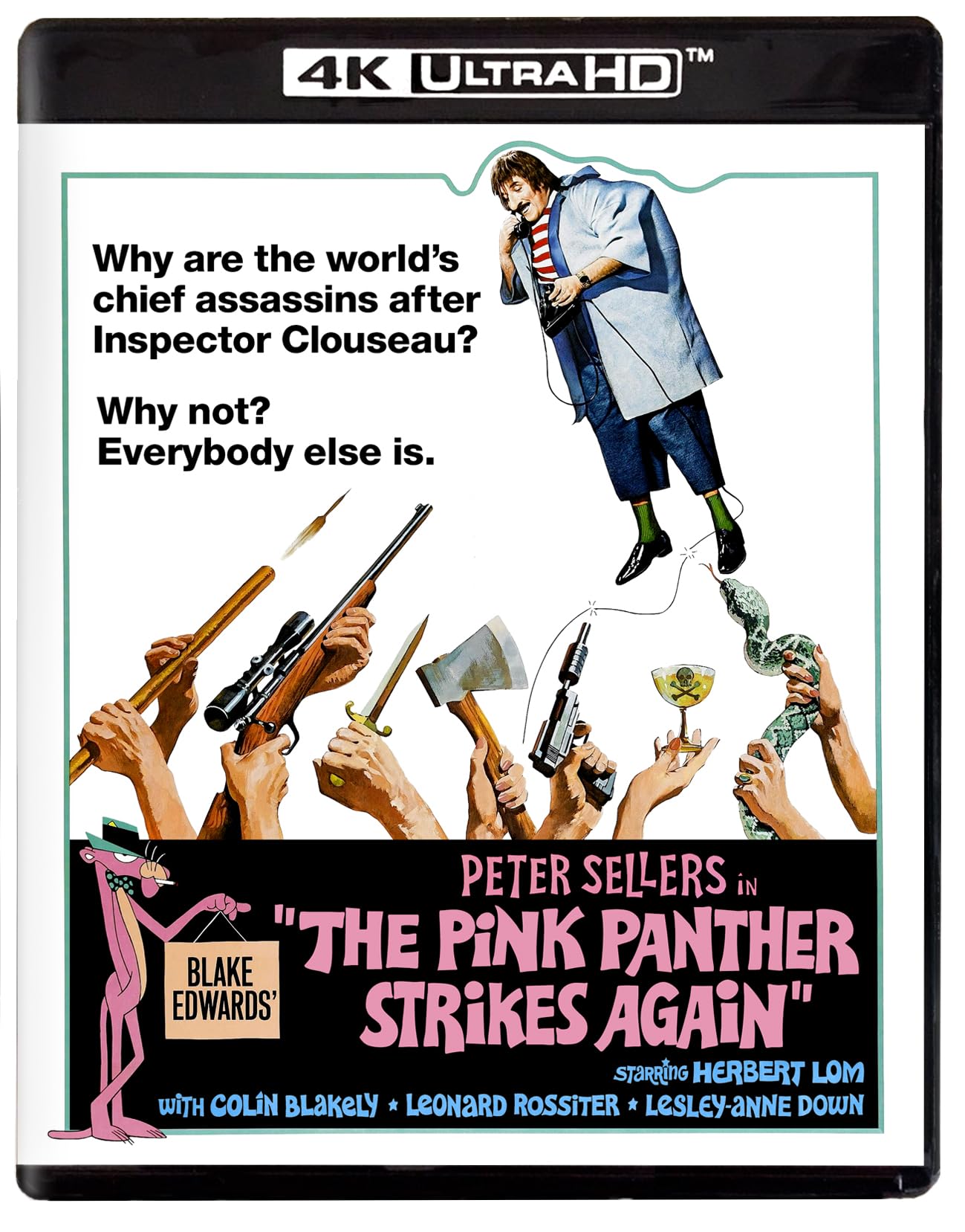 Pink Panther Strikes Again (4K Ultra HD)