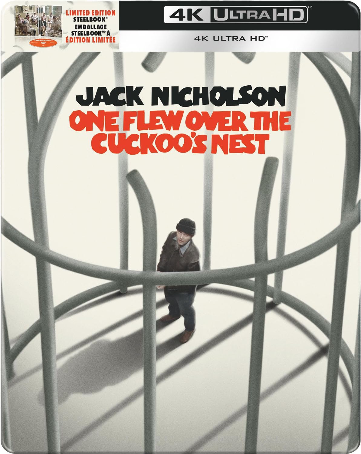 One Flew Over the Cuckoo's Nest (50th Anniversary) [Steelbook] (4K Ultra HD)