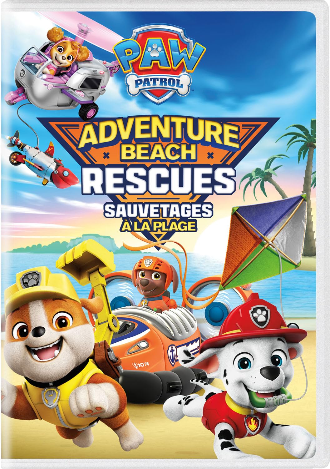Paw Patrol: Adventure Beach Rescues (DVD)