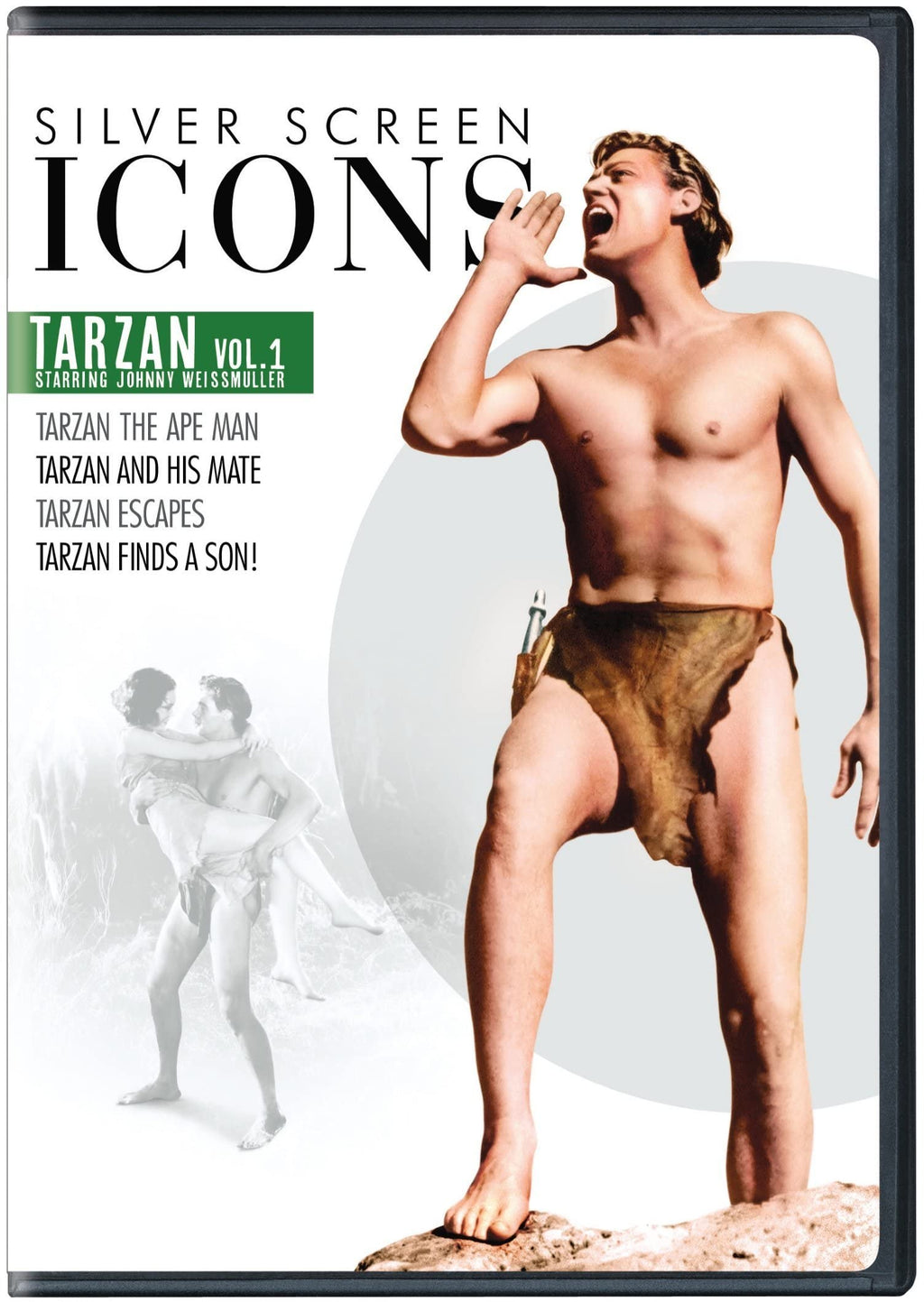 Silver Screen Icons: Johnny Weissmuller as Tarzan, Volume 1 (DVD)