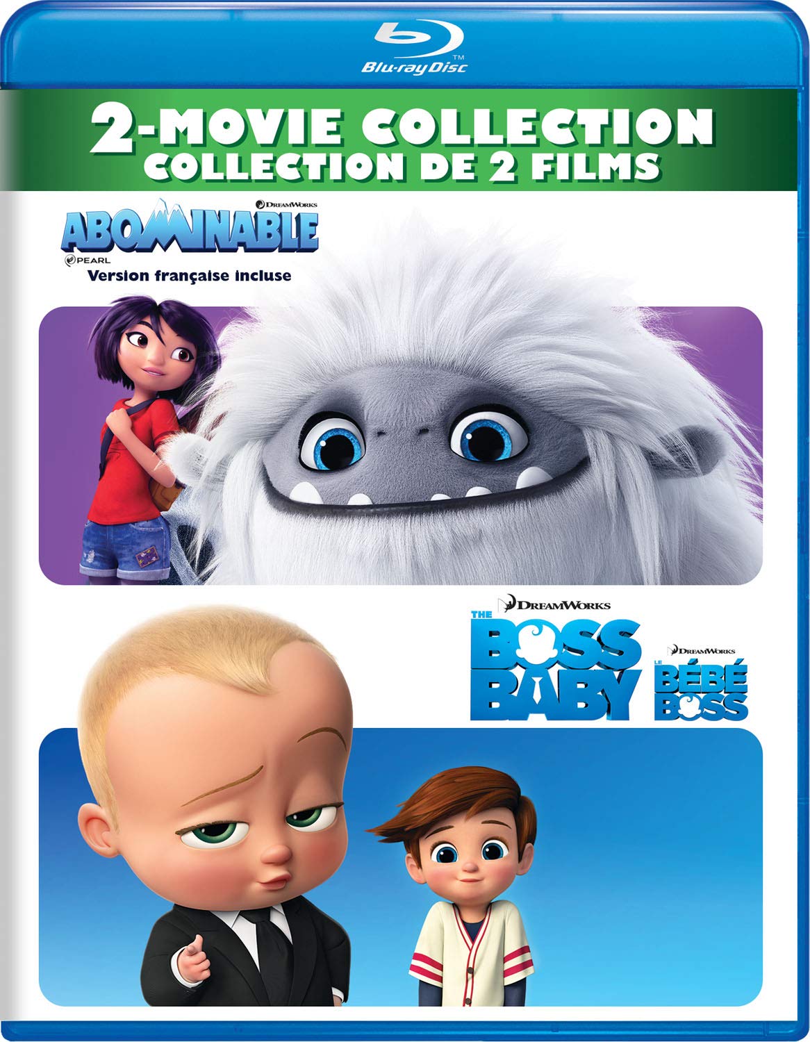 Abominable/Boss Baby (Blu-ray)